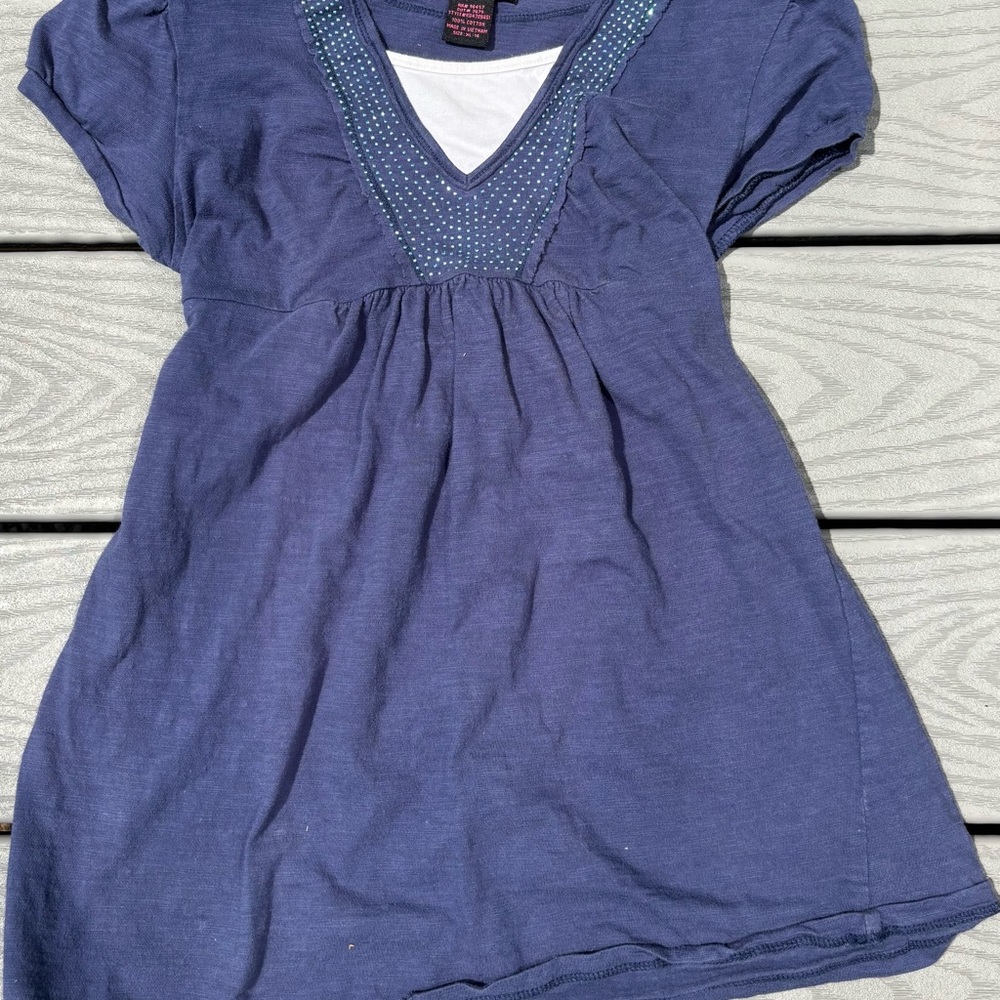 Babydoll tie back tank